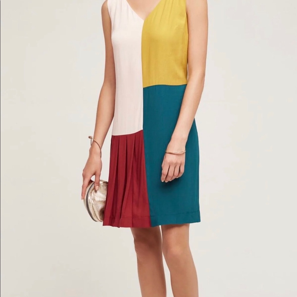 Anthropologie Jules Colorblock dress by HD in Paris